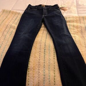 Mother - Dark Blue Women's petite Jeans